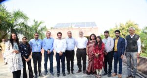 Rooftop Solar Power Plant installed at Government Senior Secondary School in Sonipat (Haryana)- Ayurvet Limited initiative