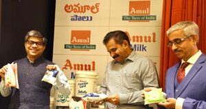 Amul officially launches Milk products in Vijayawada
