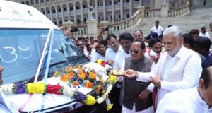 The Union Minister for Fisheries, Animal Husbandry, and Dairying launches Mobile Veterinary Units (MVUs) to provide veterinary services to farmers right on their doorstep