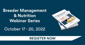 Novus to Host Breeder Nutrition and Management Webinar Series Novus to Host Breeder Nutrition and Management Webinar Series