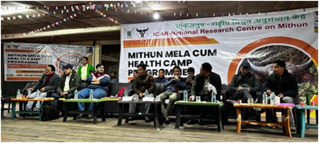 ICAR NRC Nagaland - A Mithun Mela-cum-Health Camp