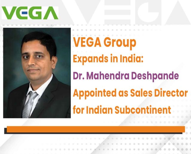 VEGA Group China Appoints Dr. Mahendra Deshpande as Sales Director for Indian Subcontinent to Lead Business Expansion in Animal Health & Feed Industry