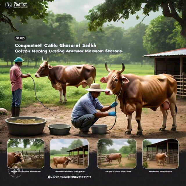 Comprehensive Guide to Cattle Care and Management During the Monsoon Season