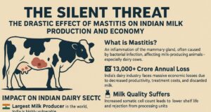 The Silent Threat: The Drastic Effect of Mastitis on Indian Milk Production and Economy