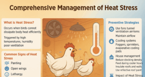 Comprehensive Management of Heat Stress in Poultry