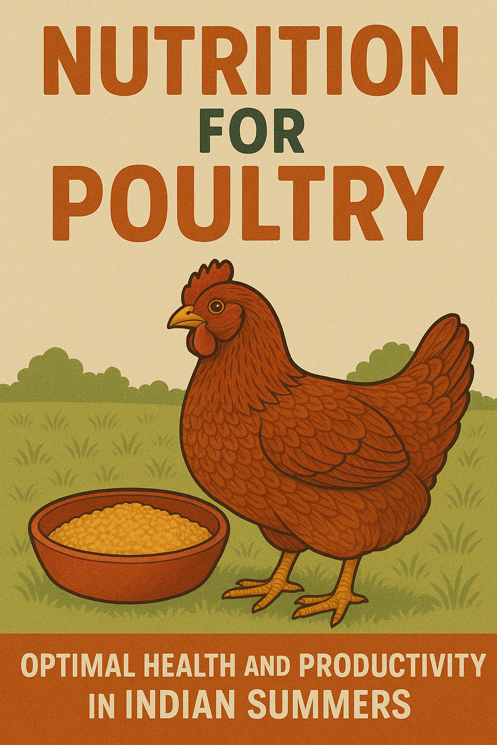 NUTRITION FOR POULTRY : Optimal Health and Productivity in Indian Summers