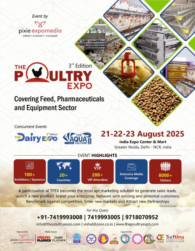 Join the 3rd Edition of The Poultry Expo 21-22-23 August 2025